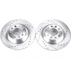 PowerStop EBR1008XPR Disc Brake Rotor Set - Rear - view 2