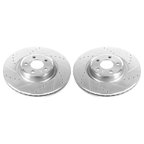 PowerStop EBR1210XPR Disc Brake Rotor Set - Front - view 2