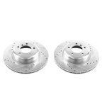 PowerStop EBR1224XPR Disc Brake Rotor Set - Front - view 2