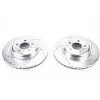 PowerStop EBR1416XPR Disc Brake Rotor Set - Rear - view 2