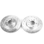 PowerStop EBR466XPR Disc Brake Rotor Set - Front - view 2