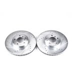 PowerStop EBR632XPR Disc Brake Rotor Set - Front - view 2
