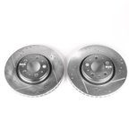 PowerStop EBR643XPR Disc Brake Rotor Set - Front - view 2