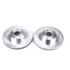 PowerStop EBR650XPR Disc Brake Rotor Set - Front - view 2
