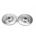PowerStop EBR662XPR Disc Brake Rotor Set - Front - view 2