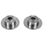 PowerStop EBR669XPR Disc Brake Rotor Set - Rear - view 2