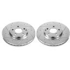 PowerStop EBR684XPR Disc Brake Rotor Set - Front - view 2