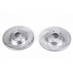 PowerStop JBR1105XPR Disc Brake Rotor Set - Front - view 2