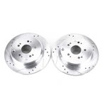 PowerStop JBR1158XPR Disc Brake Rotor Set - Rear - view 1
