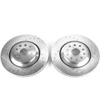 PowerStop JBR1305XPR Disc Brake Rotor Set - Front - view 2