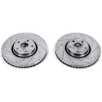 PowerStop JBR1307XPR Disc Brake Rotor Set - Front - view 2
