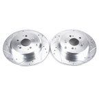 PowerStop JBR1332XPR Disc Brake Rotor Set - Rear - view 1
