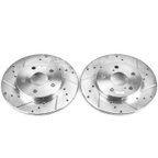 PowerStop JBR1364XPR Disc Brake Rotor Set - Rear - view 2