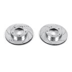PowerStop JBR1512XPR Disc Brake Rotor Set - Front - view 2
