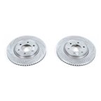 PowerStop JBR1552XPR Disc Brake Rotor Set - Front - view 2