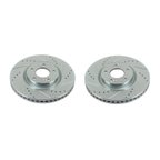 PowerStop JBR1554XPR Disc Brake Rotor Set - Front - view 1
