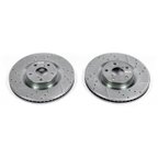 PowerStop JBR1568XPR Disc Brake Rotor Set - Front - view 1