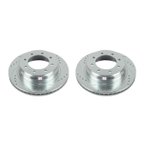PowerStop JBR1572XPR Disc Brake Rotor Set - Rear - view 2
