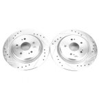 PowerStop JBR1721XPR Disc Brake Rotor Set - Rear - view 2
