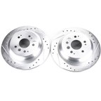 PowerStop JBR1729XPR Disc Brake Rotor Set - Rear - view 2
