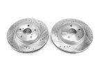 PowerStop JBR1763XPR Disc Brake Rotor Set - Front - view 2