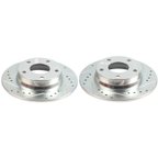 PowerStop JBR1912XPR Disc Brake Rotor Set - Rear - view 1