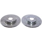 PowerStop JBR1926XPR Disc Brake Rotor Set - Rear - view 1