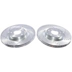 PowerStop JBR1930XPR Disc Brake Rotor Set - Front - view 1