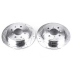 PowerStop JBR308XPR Disc Brake Rotor Set - Rear - view 2