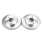 PowerStop JBR577XPR Disc Brake Rotor Set - Front - view 2