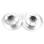 PowerStop JBR724XPR Disc Brake Rotor Set - Rear - view 2