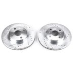PowerStop JBR741XPR Disc Brake Rotor Set - Front - view 2