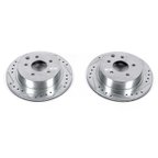 PowerStop JBR751XPR Disc Brake Rotor Set - Rear - view 2