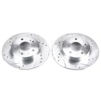 PowerStop JBR752XPR Disc Brake Rotor Set - Rear - view 2