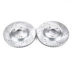 PowerStop JBR914XPR Disc Brake Rotor Set - Front - view 2