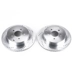 PowerStop JBR981XPR Disc Brake Rotor Set - Rear - view 2