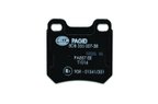 Pagid 355007381 Disc Brake Pad Set - Rear - view 1