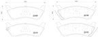 Pagid 355008671 Disc Brake Pad Set - Rear - view 4