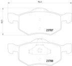 Pagid 355010141 Disc Brake Pad Set - Front - view 1