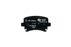 Pagid 355010601 Disc Brake Pad Set - Rear - view 1
