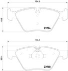 Pagid 355011321 Disc Brake Pad Set - Front - view 4