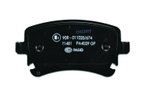 Pagid 355011641 Disc Brake Pad Set - Rear - view 1