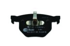 Pagid 355011801 Disc Brake Pad Set - Rear - view 1