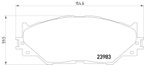 Pagid 355012241 Disc Brake Pad Set - Front - view 4