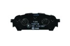 Pagid 355012311 Disc Brake Pad Set - Rear - view 1