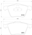 Pagid 355013001 Disc Brake Pad Set - Front - view 4