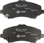 Pagid 355014231 Disc Brake Pad Set - Front - view 3