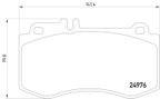 Pagid 355014821 Disc Brake Pad Set - Front - view 4