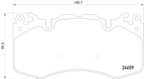 Pagid 355016151 Disc Brake Pad Set - Front - view 1