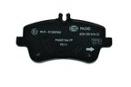 Pagid 355018331 Disc Brake Pad Set - Front - view 1
